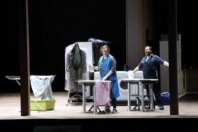 Deutsche Oper Berlin Die Frau ohne Schatten-stock-photo