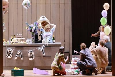 23.01.2025 , Die Frau ohne Schatten, Daniela K?hler, Deutsche Oper Berlin, Premiere am 26.01.2025, Regie Tobias Kratzer,-stock-foto