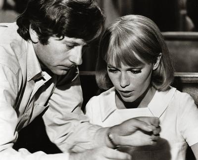Director Roman Polanski and Mia Farrow, Rosemary s Baby 1968 PUBLICATIONxINxGERxSUIxAUTxONLY Copyright: xHAx 31202_531-stock-foto