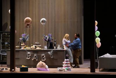 Deutsche Oper Berlin Die Frau ohne Schatten-stock-photo