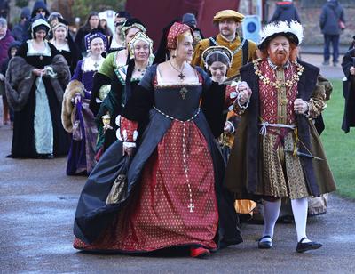 Katharine of Aragon Festival, Peterborough, Cambridgeshire, on 25th January 2025.-stock-foto