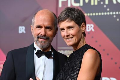 Bayerischer Filmpreis 2024 / Roter Teppich-stock-foto