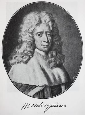 Charles-Louis de Secondat, Baron de La Br?de et de Montesquieu, January 18, 1689 - February 10, 1755, Montesquieu, Frenc-stock-photo