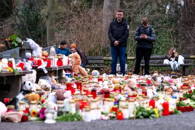 Nach der Messerattacke in Aschaffenburg.-stock-foto