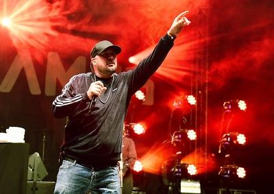 27 07 2017 xlakx Entertainment Konzert Helene Beach Festival 2019 emspor v l Rapper Kool Savas-stock-foto