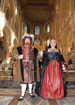 Katharine of Aragon Festival, Peterborough, Cambridgeshire, on 25th January 2025.-stock-foto