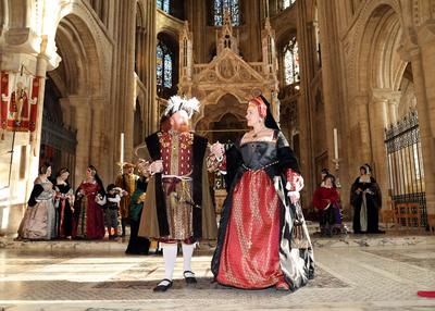 Katharine of Aragon Festival, Peterborough, Cambridgeshire, on 25th January 2025.-stock-foto