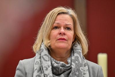 ++Nancy Faeser++SPD++-stock-foto