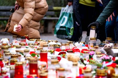 Nach der Messerattacke in Aschaffenburg.-stock-foto
