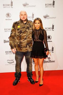Kool Savas auf dem Roten Teppich bei der Verleihung des ECHO 2017 in Berlin. *** Kool Savas on the Red Carpet at the ECH-stock-photo
