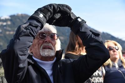 Kitzb?hel Hahnenkamm-Rennen 2025-stock-foto