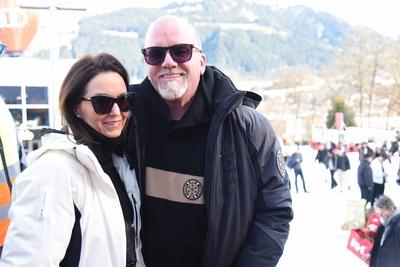 Kitzb?hel Hahnenkamm-Rennen 2025-stock-foto