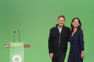Ausserordentliche Bundesdelegiertenkonferenz von BUENDNIS 90/DIE GRUENEN-stock-foto