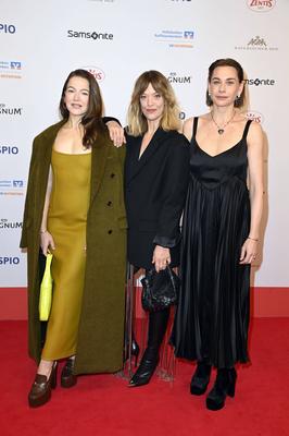Hannah Herzsprung, Heike Makatsch, Christiane Paul-stock-foto