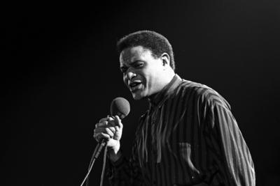 Al Jarreau, richtiger Name Alwyn Lopez Jarreau, US-amerikanischer Jazz-, Pop- und Rhythm-and-Blues-S?nger sowie Songschr-stock-foto