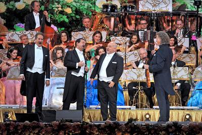 Stargeiger Andr? Rieu.-stock-foto