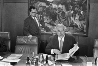Kabinettssitzung-stock-foto