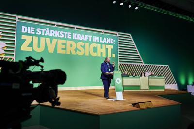 Bundesdelegiertenkonferenz 2025: Anton Hofreiter-stock-foto