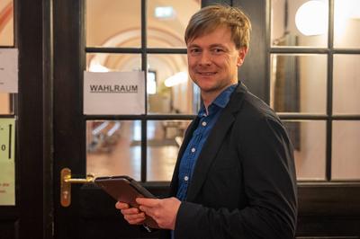 D?beln - Mittelsachsen w?hlt neuen Landrat: Wer folgt auf Dirk Neubauer?-stock-photo