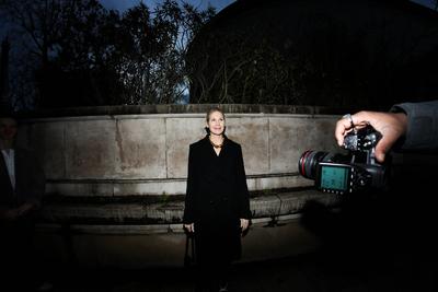 Paris Fashion Week. Defile Patou-stock-photo