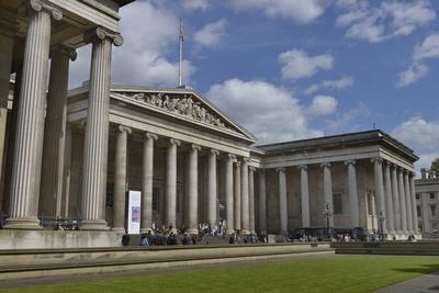 Museen in Europa, British Museum London, Gro?britannien British Museum, Great Russell St, Bloomsbury, London, Grossbrita-stock-foto