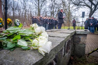 Holocaust Gedenktag-stock-foto