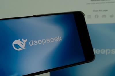 DeepSeek AI-stock-foto
