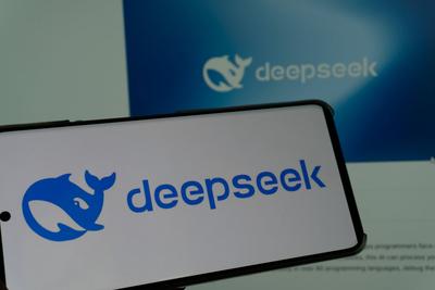 DeepSeek AI-stock-foto