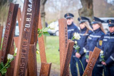 Holocaust Gedenktag-stock-foto