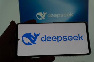DeepSeek AI-stock-foto