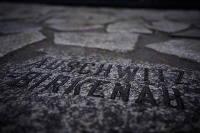 Berlin, Gedenkorte zum Internationalen Holocaust-Gedenktag-stock-foto