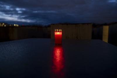 Gedenken an die Opfer des Holocaust-stock-foto
