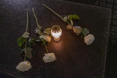 Gedenken an die Opfer des Holocaust-stock-foto