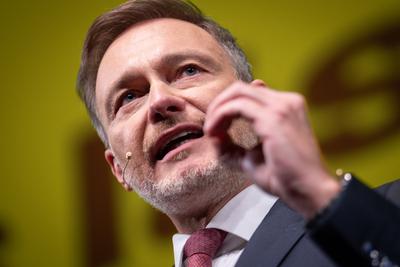 FDP Dreikoenigstreffen in Stuttgart-stock-foto