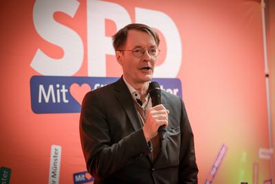 Neujahrsempfang der SPD M?nster.-stock-foto
