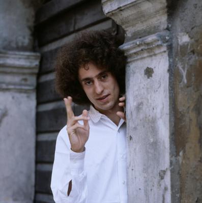 ANGELO BRANDUARDI ANGELO BRANDUARDI, italienischer Musiker und S?nger, ein Cantautore, Portrait, 1982. ANGELO BRANDUARDI-stock-photo