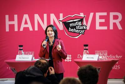 Das Programm zum 39. Deutschen Evangelischen Kirchentag-stock-foto