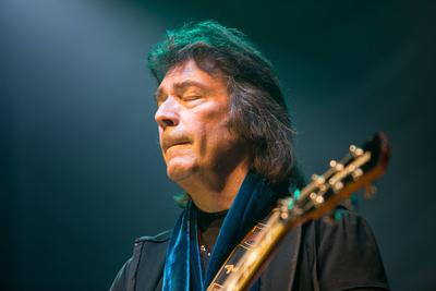 Steve Hackett The English guitarist, singer and songwriter Steve Hackett performs a live concert at Rockefeller in Oslo.-stock-foto