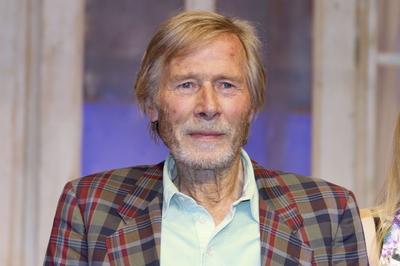 Horst Janson bei der Fotoprobe vom Theaterst?ck Kerle im Herbst in der Kom?die Winterhuder F?hrhaus-stock-foto