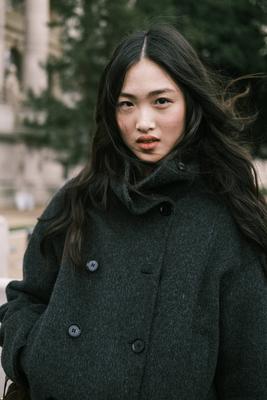 Paris Fashion Week by JB Soulliat. Mardi 28 janvier-stock-foto