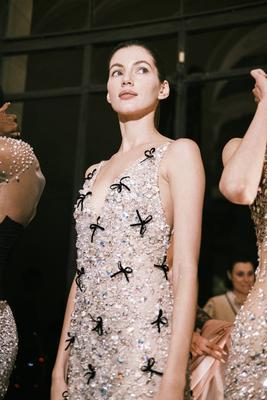 Paris Fashion Week by JB Soulliat. Mardi 28 janvier-stock-foto