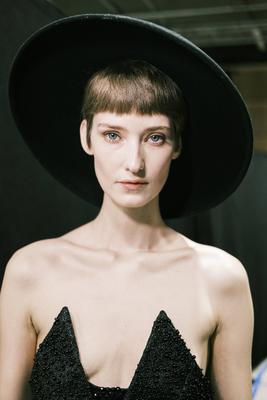 Paris Fashion Week by JB Soulliat. Mardi 28 janvier-stock-foto