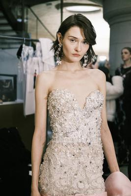 Paris Fashion Week by JB Soulliat. Mardi 28 janvier-stock-foto