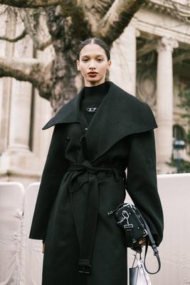 Paris Fashion Week by JB Soulliat. Mardi 28 janvier-stock-foto