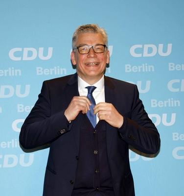 Bernhard Schodrowski beim traditionellen Neujahrsempfang der CDU Spandau in der Spandauer Zitadelle. *** Bernhard Schodr-stock-foto