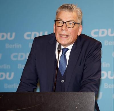 Bernhard Schodrowski beim traditionellen Neujahrsempfang der CDU Spandau in der Spandauer Zitadelle. *** Bernhard Schodr-stock-foto