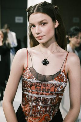 Paris Fashion Week by JB Soulliat. Mardi 28 janvier-stock-foto