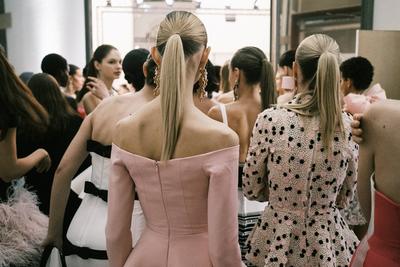 Paris Fashion Week by JB Soulliat. Mardi 28 janvier-stock-foto