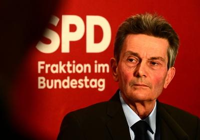 Rolf M?tzenich (SPD)Dienstagsstatement 28. Januar-stock-foto
