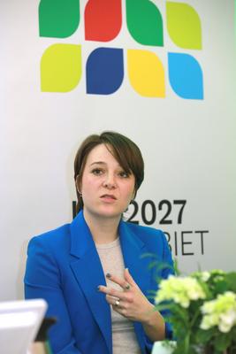 28.01.2025 Essen, Pressekonferenz der Organisatoren der Internationalen Gartenschau 2027 im Messecentrum Essen. Das Orga-stock-foto